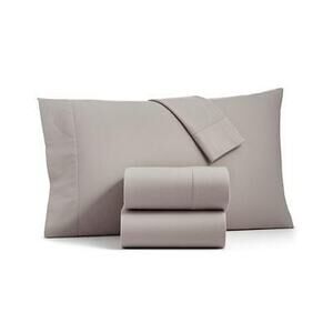 Charter Club Sleep Luxe Full Charcoal Cotton Flannel 4-Pc. Sheet Set